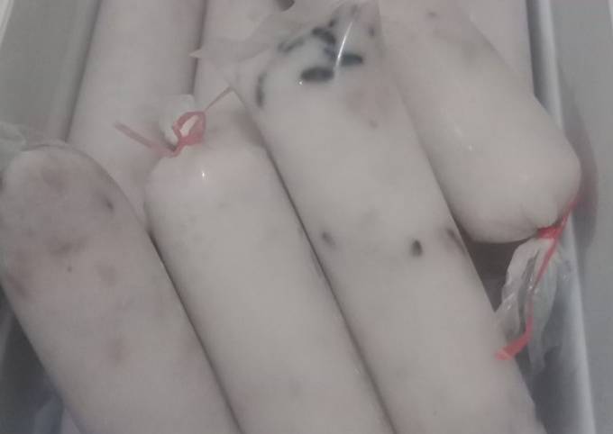 Cara Bikin Es lilin tape ketan Enak Dan Mudah