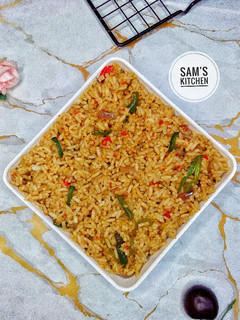 Party jollof rice ainihin hoton girkin