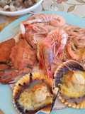 Mariscada de Marisa Marcos Ortega. Con pescado bien fresco