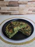 Tortilla de acelga y espinaca