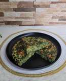 Tortilla de acelga y espinaca