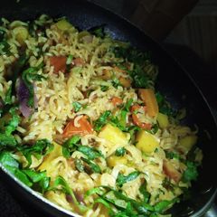 A picture of Indomie.