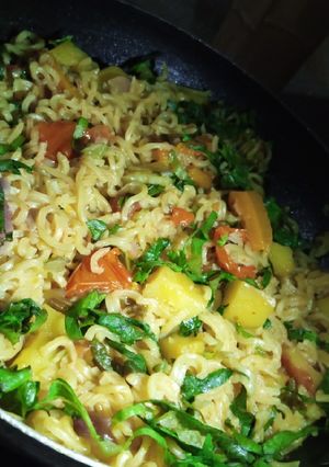 A picture of Indomie.