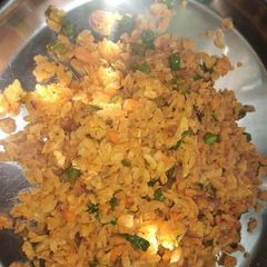 A picture of Vegetable poha.