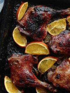 Rozmaringos-narancsos kacsasült recept fotója