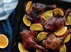Rozmaringos-narancsos kacsasült recept fotója