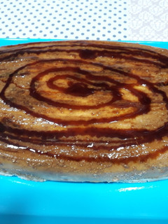 Una foto de Tarta de queso con sobaos pasiegos
