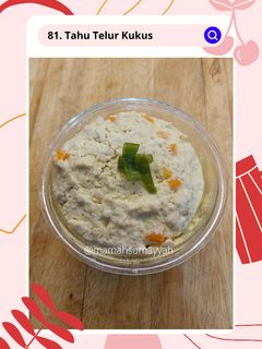 Foto resep 81. Tahu Telur Kukus