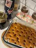 Torta matera de coco y membrillo sin gluten