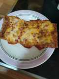 Pizza con base de pollo