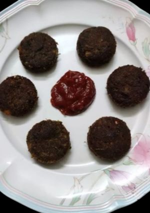 A picture of Lilva beans Hara bhara kabab.