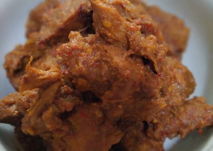 Rendang daging