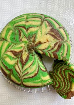 Foto resep Bolu kukus zebra