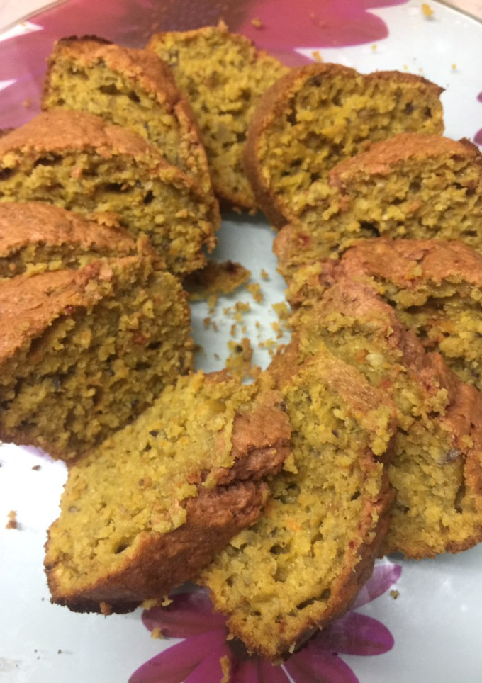 Una foto de Budín de remolacha y zanahoria saludable