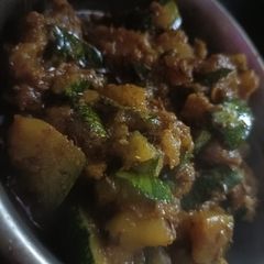 A picture of Sitafal ki sabji.