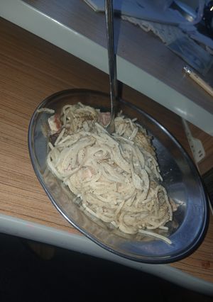 O poză a rețetei Paste carbonara ca la mama acasă.