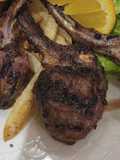 Costeletas de Borrego grelhadas