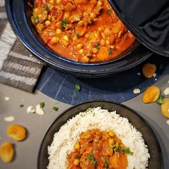 A picture of Stacey's Slimming World friendly Lamb Tagine.