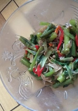 Foto resep Tumis kacang panjang dan pakcoy
