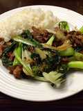 Carne con Hojas de Mostaza