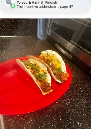 A picture of Korean Beef Tacos (instant pot).