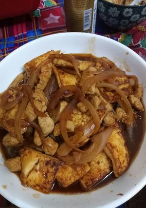 Foto resep Tumis tahu ayam