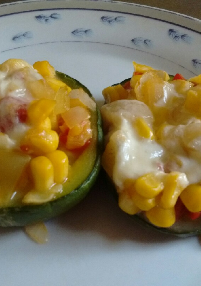 Una foto de Zapallitos rellenos con choclo