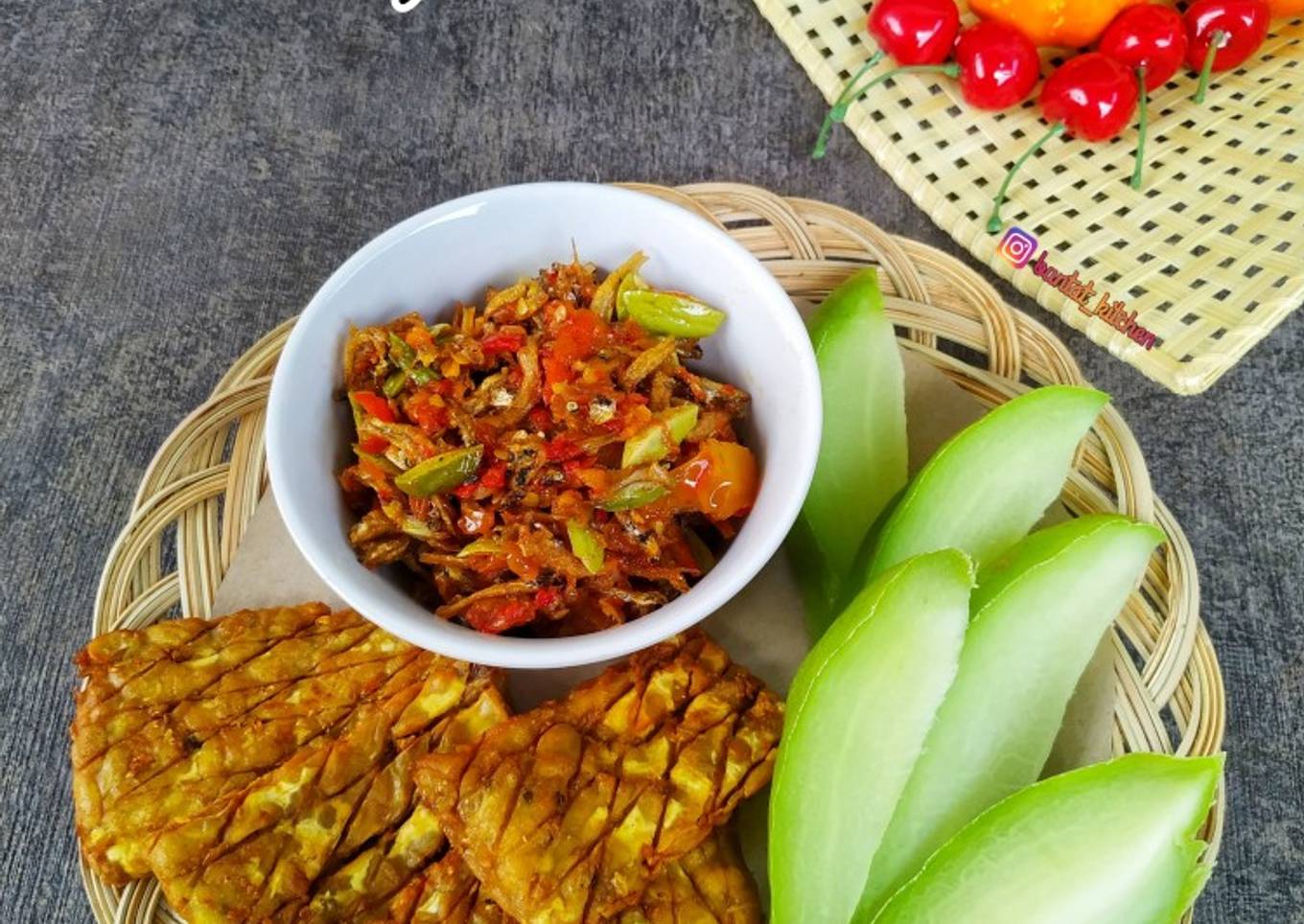 Tempe Goreng Garit