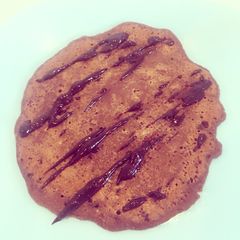 A picture of Banana Choco Pancake.