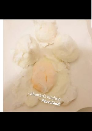 Poached egg ainihin hoton girkin