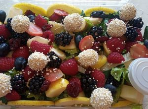 Una foto de Ensalada frutal
