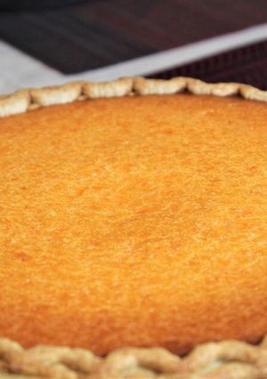 A picture of Sweet Potato Pie.