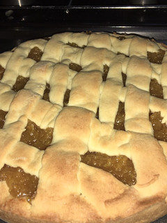 Una foto de Pastafrola de batata