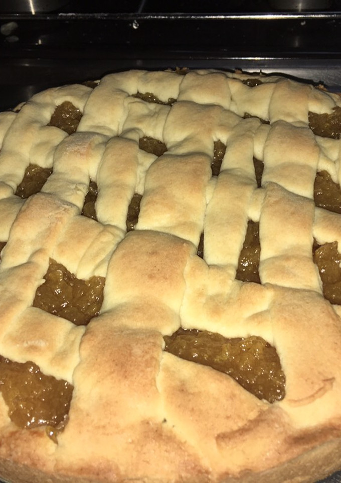 Una foto de Pastafrola de batata