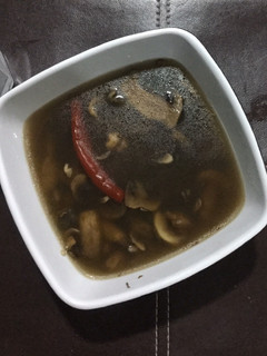 Una foto de Sopa de champiñones
