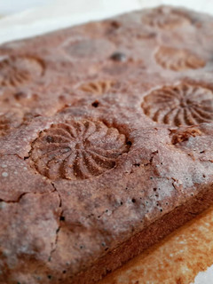 Una foto de Brownie de speculoos sin gluten