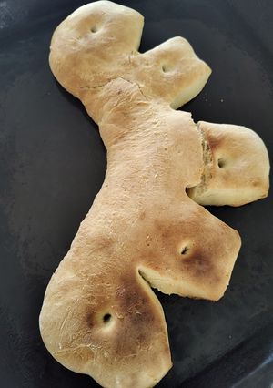 Una foto de Corderito o pan casero