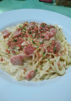 Foto resep Spaghetti Carbonara Creamy