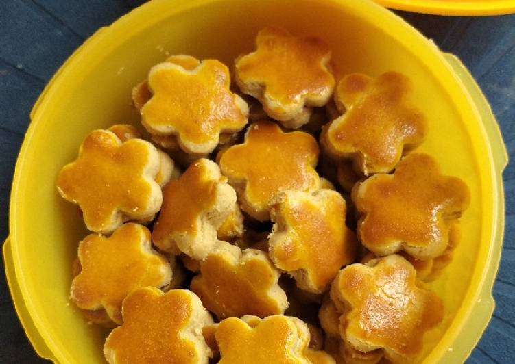 Resep Kue Kacang Cetakan Bunga, Lezat Sekali