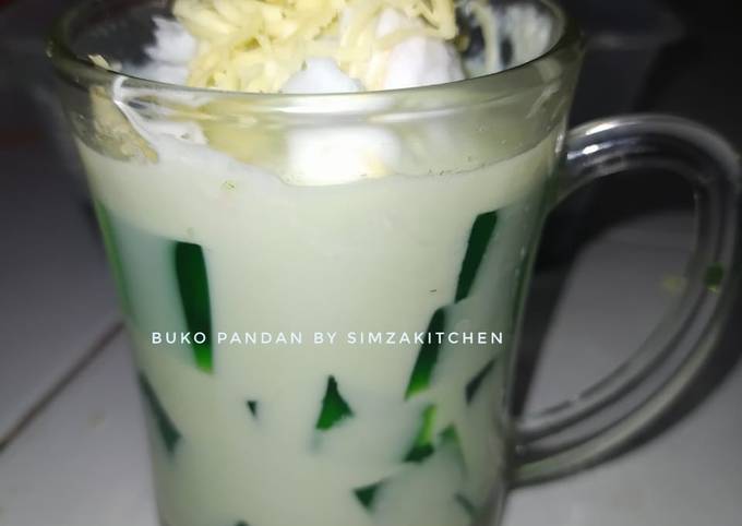 Cara Gampang Membuat Buko Pandan, Enak Banget