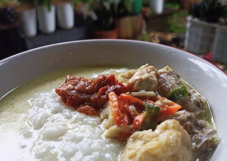 Resep Bubur Lemu dan Sayur Lombok (cocok untuk sarapan) yang Lezat Sekali