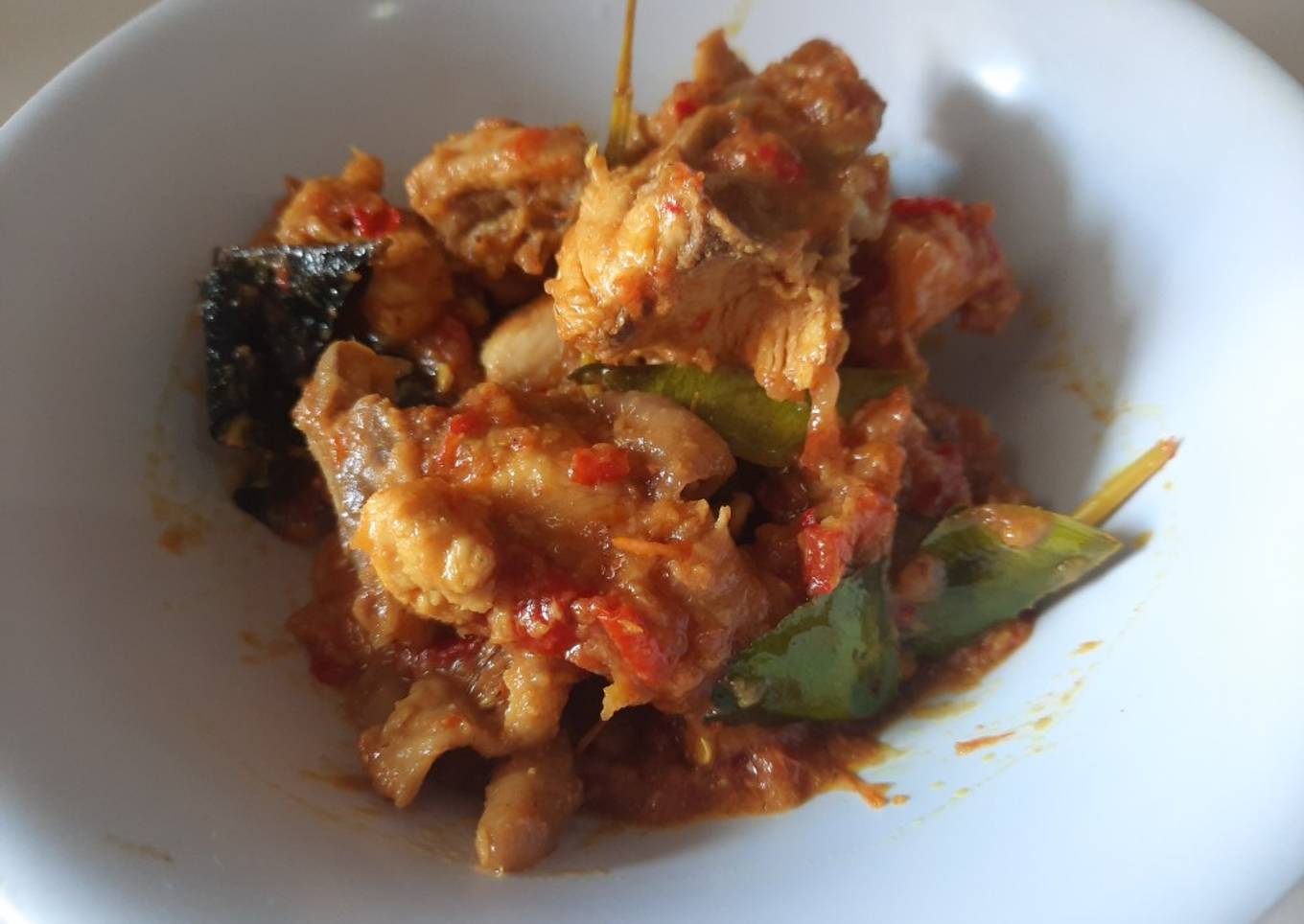 Rica rica ayam (tidak pedas)