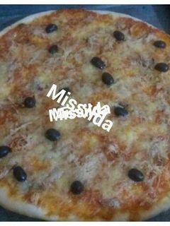 صورة لوصفة بيتزا