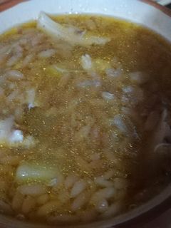 صورة لوصفة شوربة لسان عصفور بالفراخ