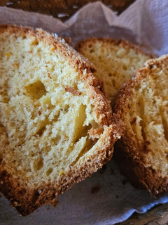 Una foto de Budín de mandarina fácil