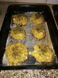 Panecillos de arroz y cebollino