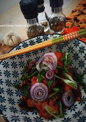 Foto resep Ayam Kecap Hongkong ala Bunda Lia