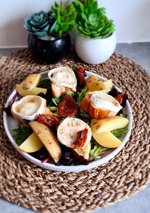 Une photo de Salade de chèvre