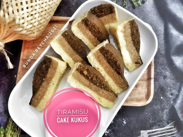 Langkah Mudah untuk Menyiapkan 🍰 Tiramisu cake kukus yang Enak