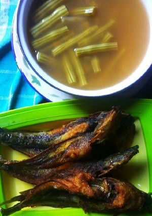 Foto resep Sayur asem klentang,lele goreng